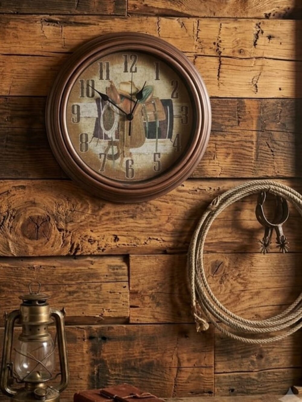 Cowboy Western Wall Clock